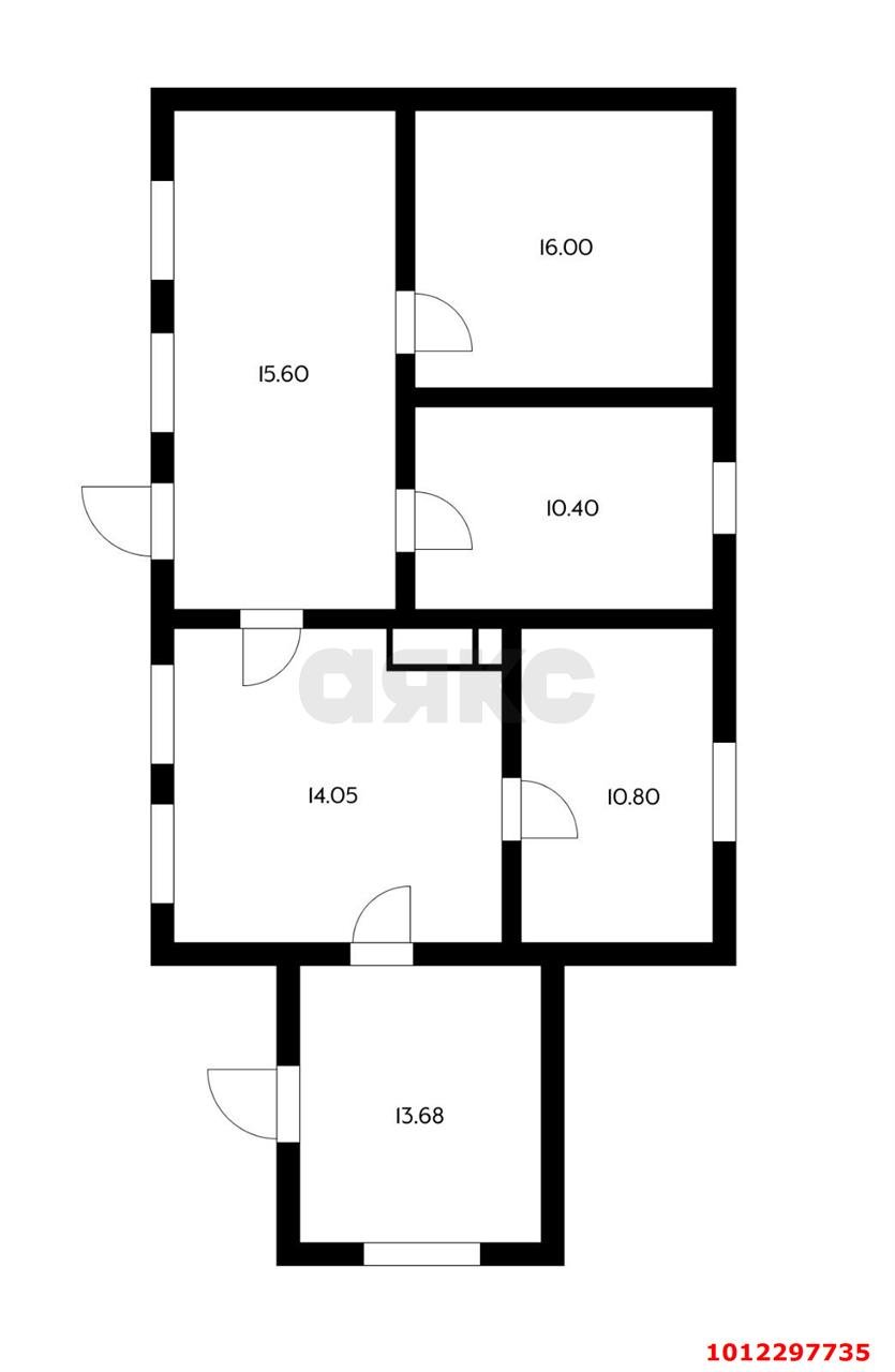 Фото №15: Дом <span class="whitespace-nowrap">80 м²</span> <span class="whitespace-nowrap">+ 18.7 сот.</span>, <span class="whitespace-nowrap">1 эт.</span> - Шенджий, ул. Советская, 8