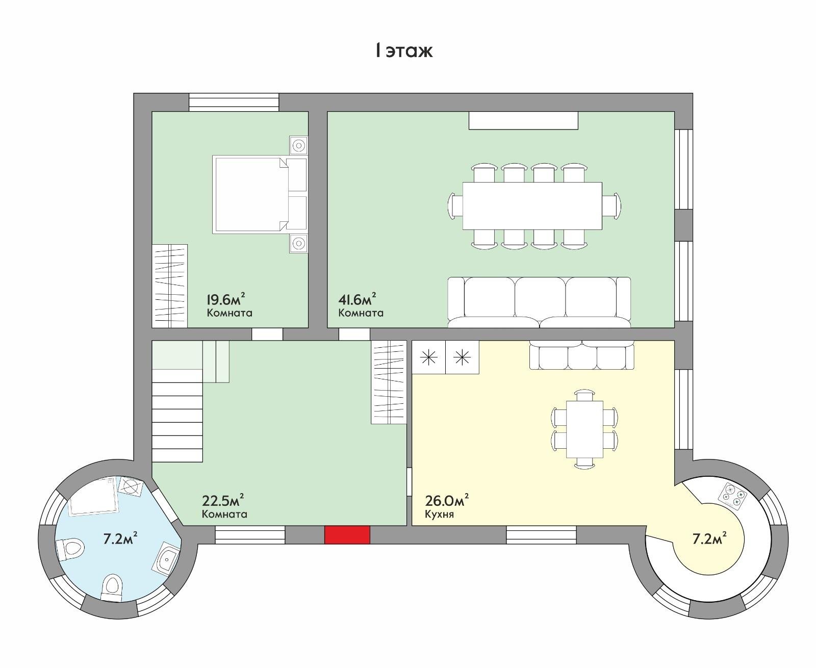 Фото №21: Дом 287 м² + 7.8 сот. - Краснодар, Прикубанский внутригородской округ, мкр. Сады Калинина, ул. Сенная