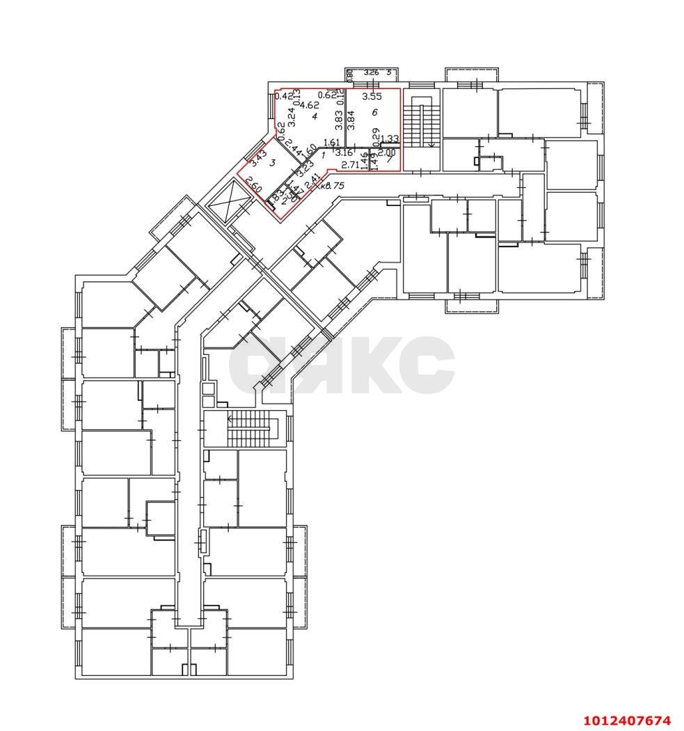 Фото №5: 2-комнатная квартира 57 м² - Южный, жилой комплекс История, ул. Казачья, 2к1
