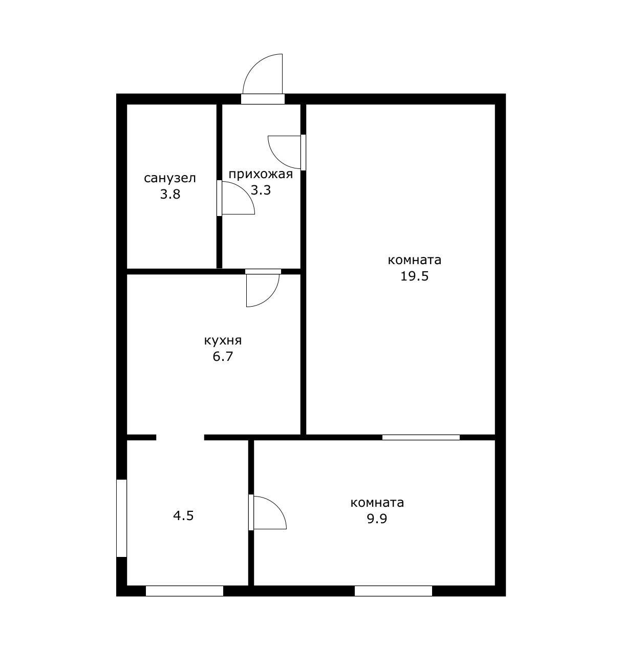 Фото №17: 2-комнатная квартира 50 м² - Краснодар, Карасунский внутригородской округ, мкр. Черёмушки, ул. Селезнёва, 210