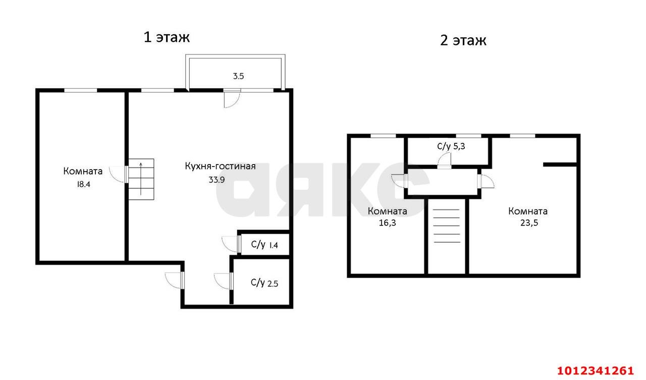 Фото №15: 3-комнатная квартира 111 м² - Краснодар, Музыкальный, ул. имени С.С. Прокофьева, 31