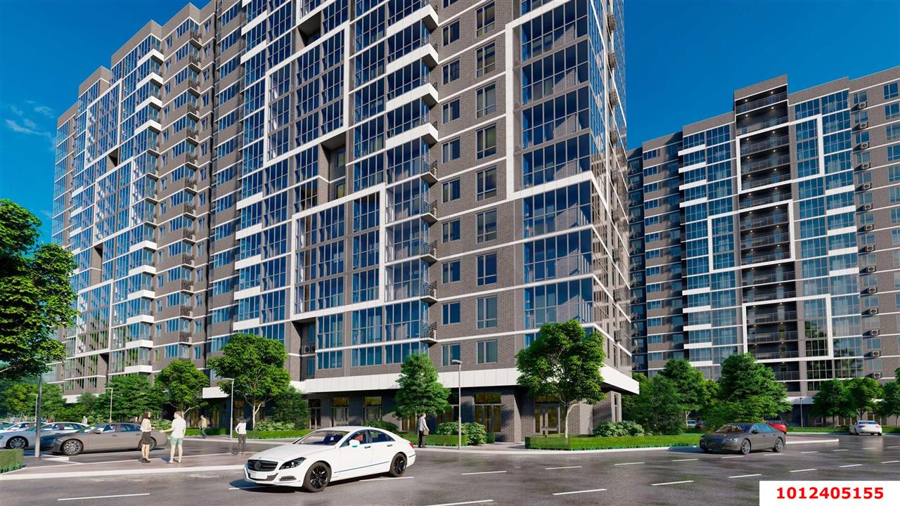 Фото №4: 1-комнатная квартира 35 м² - Краснодар, жилой комплекс Мой Город, ул. Западный Обход, 39/1к3