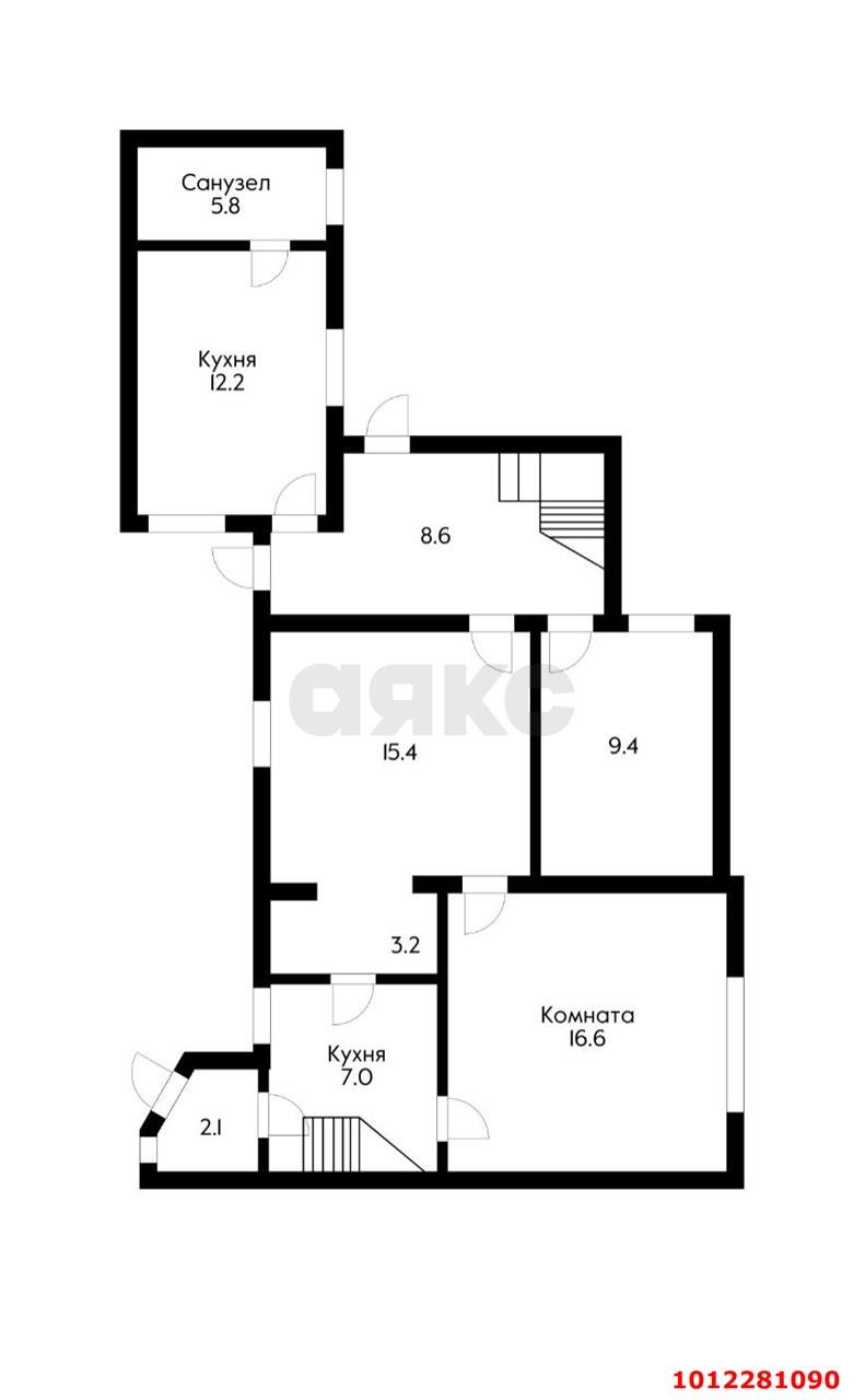 Фото №17: Часть дома 129 м² + 8 сот. - Краснодар, Центральный, ул. Будённого, 274