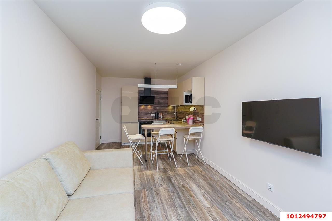 Фото №4: 1-комнатная квартира 38 м² - Краснодар, жилой комплекс Большая Таманская, ул. Таманская, 153к2