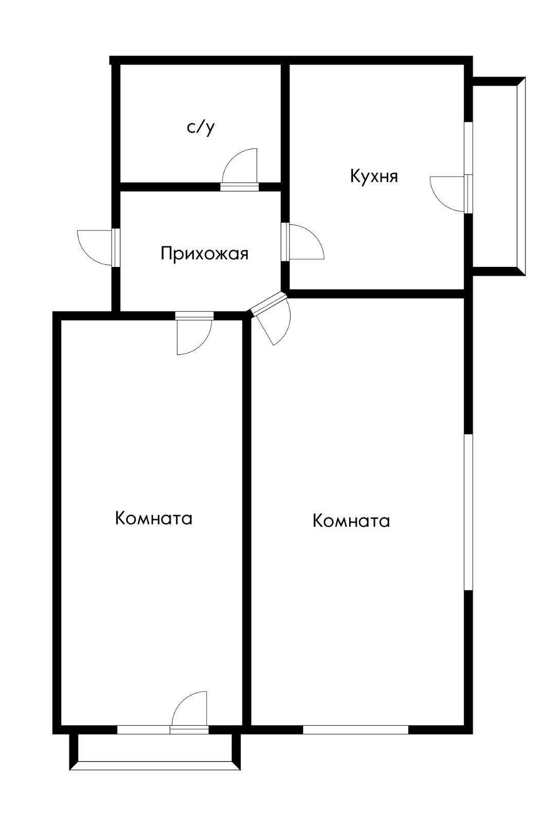 Фото №13: 2-комнатная квартира 55 м² - Краснодар, Прикубанский внутригородской округ, мкр. Музыкальный, ул. имени С.С. Прокофьева, 7