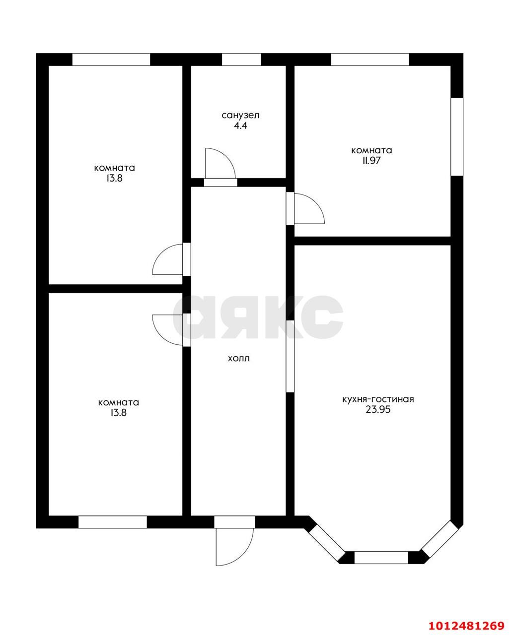 Фото №12: Дом 100 м² + 4 сот. - Ленина, Карасунский внутригородской округ, мкр. НСТ №1 Югтекс, ул. Светлая, 38