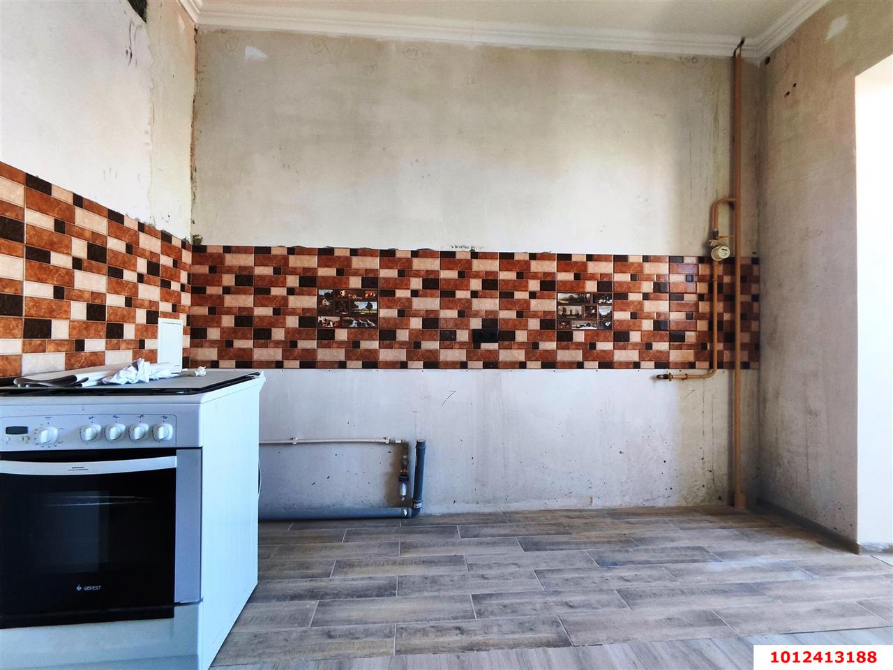 Фото №3: 1-комнатная квартира 38 м² - Краснодар, Завод Радиоизмерительных Приборов, пер. Корчагинский, 3