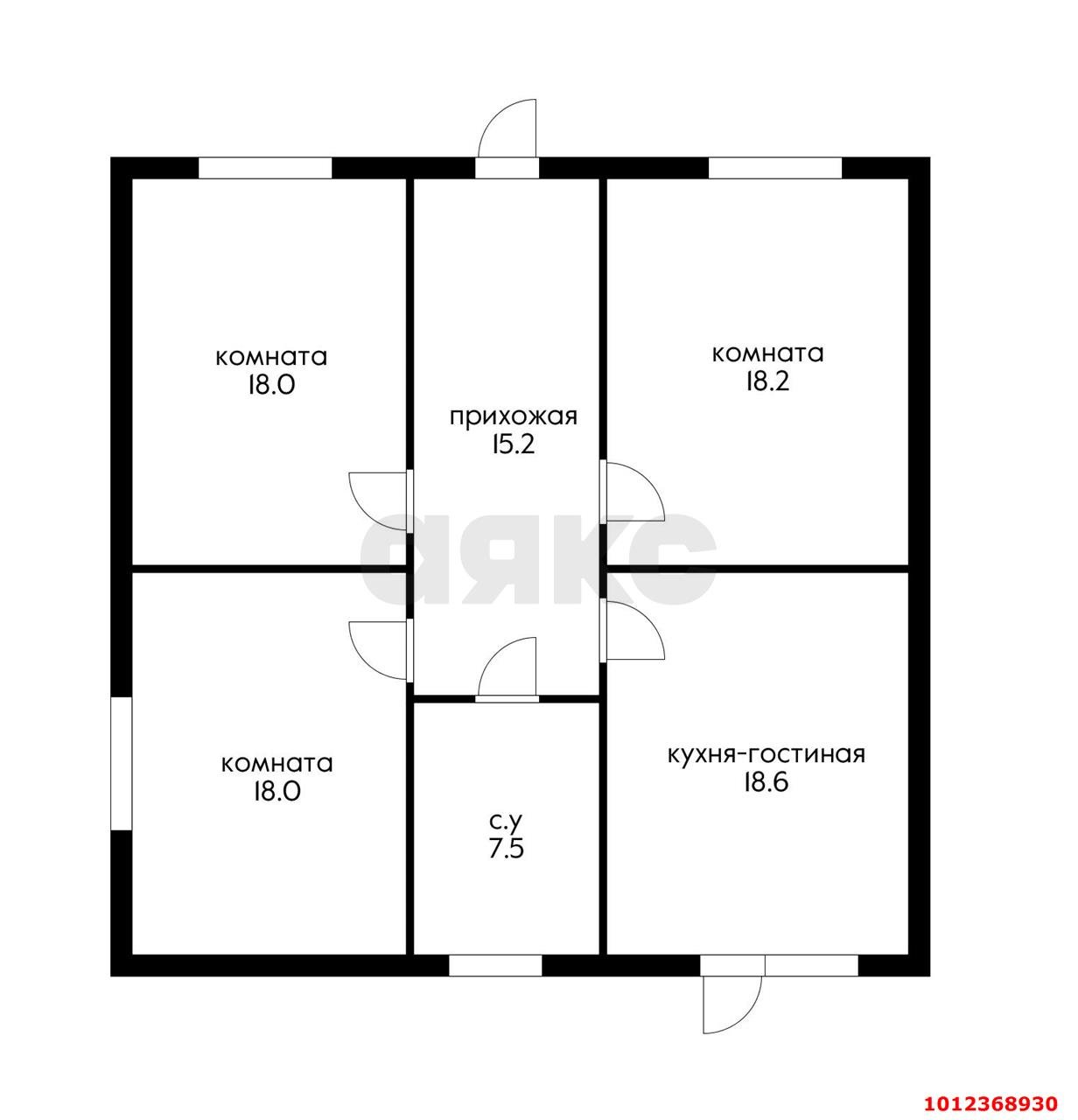 Фото №17: Дом 95 м² + 4.09 сот. - КСК-2, мкр. Прикубанский внутригородской округ, ул. Садовая, 23