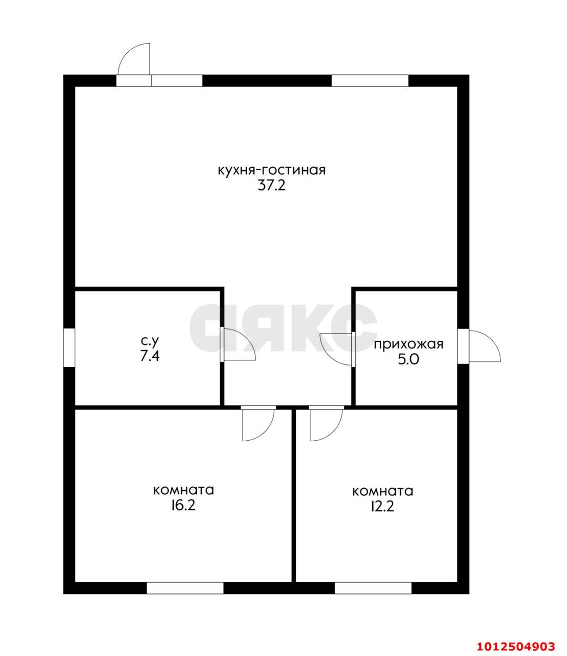 Фото №17: Дом 78 м² + 3.79 сот. - КСК-2, мкр. Прикубанский внутригородской округ, ул. Солнечная, 9