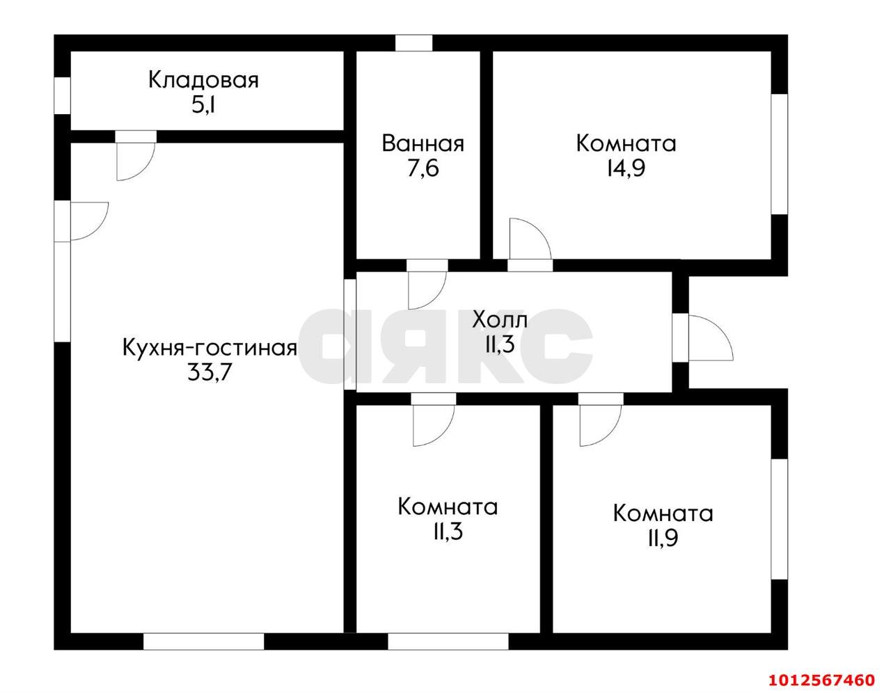 Фото №8: Дом 99 м² + 4.54 сот. - Марьянская, ул. Краснодарский тупик, 3