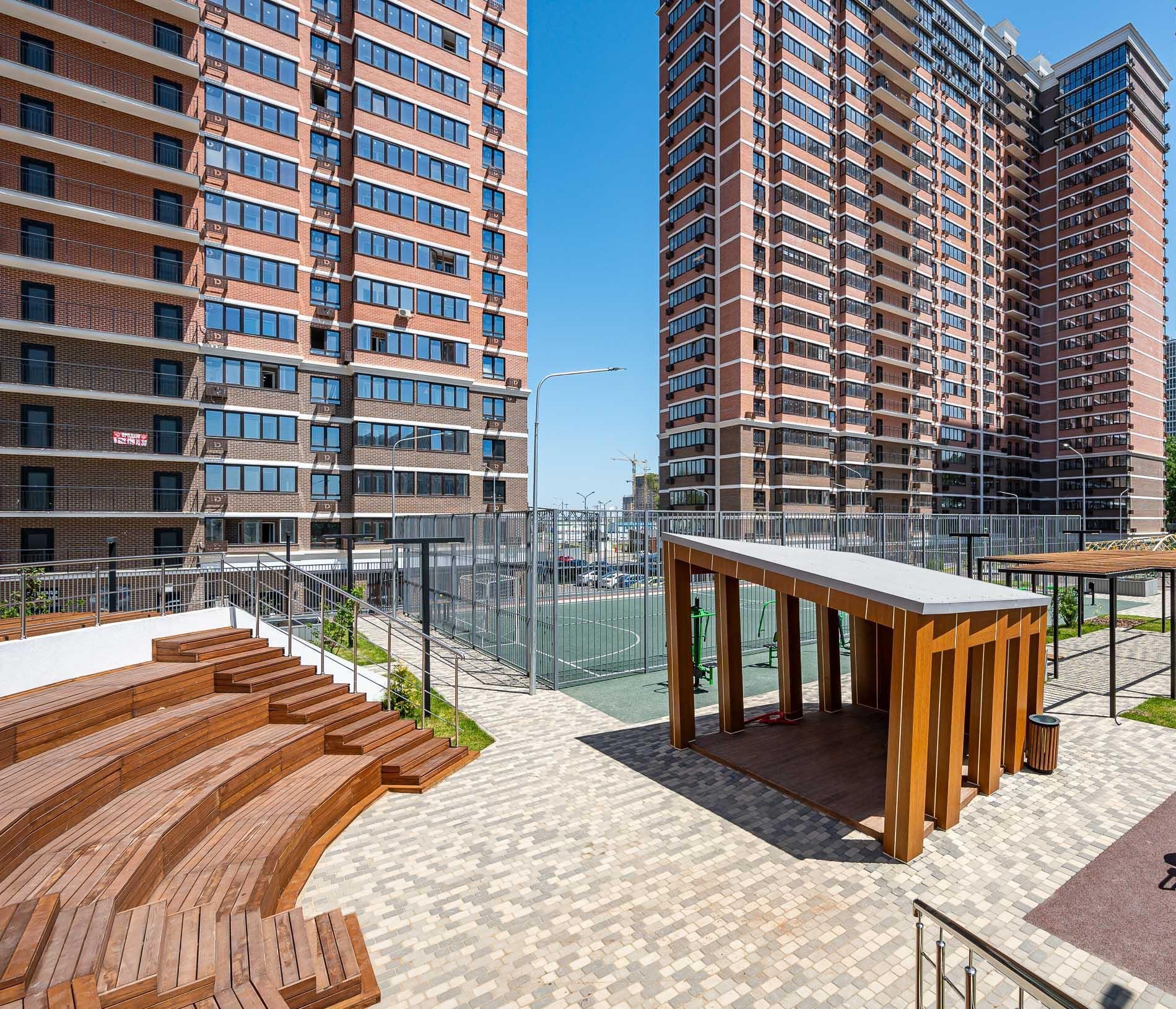 Фото №2: Студия 25 м² - Краснодар, Прикубанский внутригородской округ, мкр. Парк Победы, ул. Героя Пешкова, 14к2