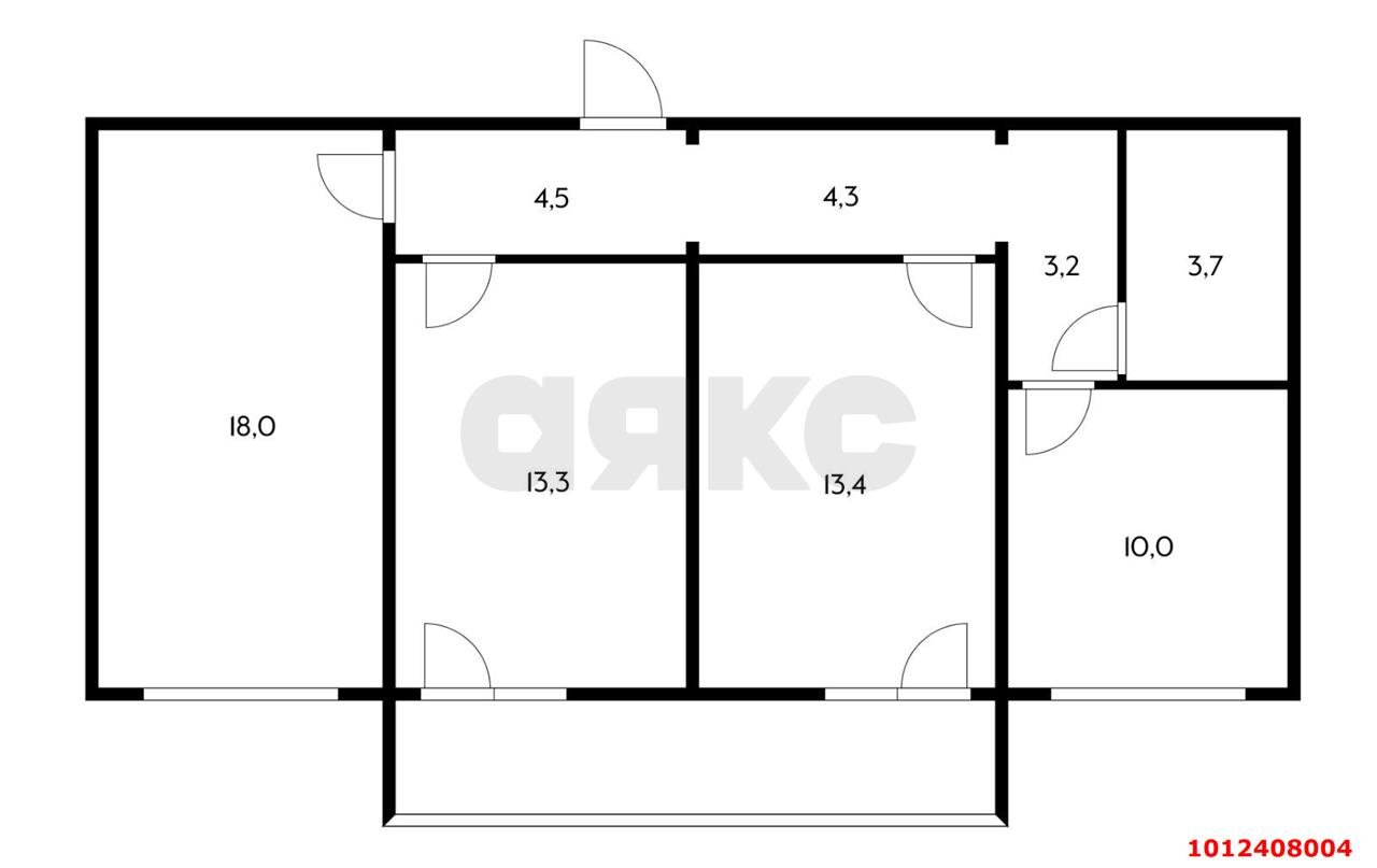 Фото №3: 3-комнатная квартира 90 м² - Краснодар, Прикубанский внутригородской округ, мкр. Восточно-Кругликовский, ул. Героя А.А. Аверкиева, 2