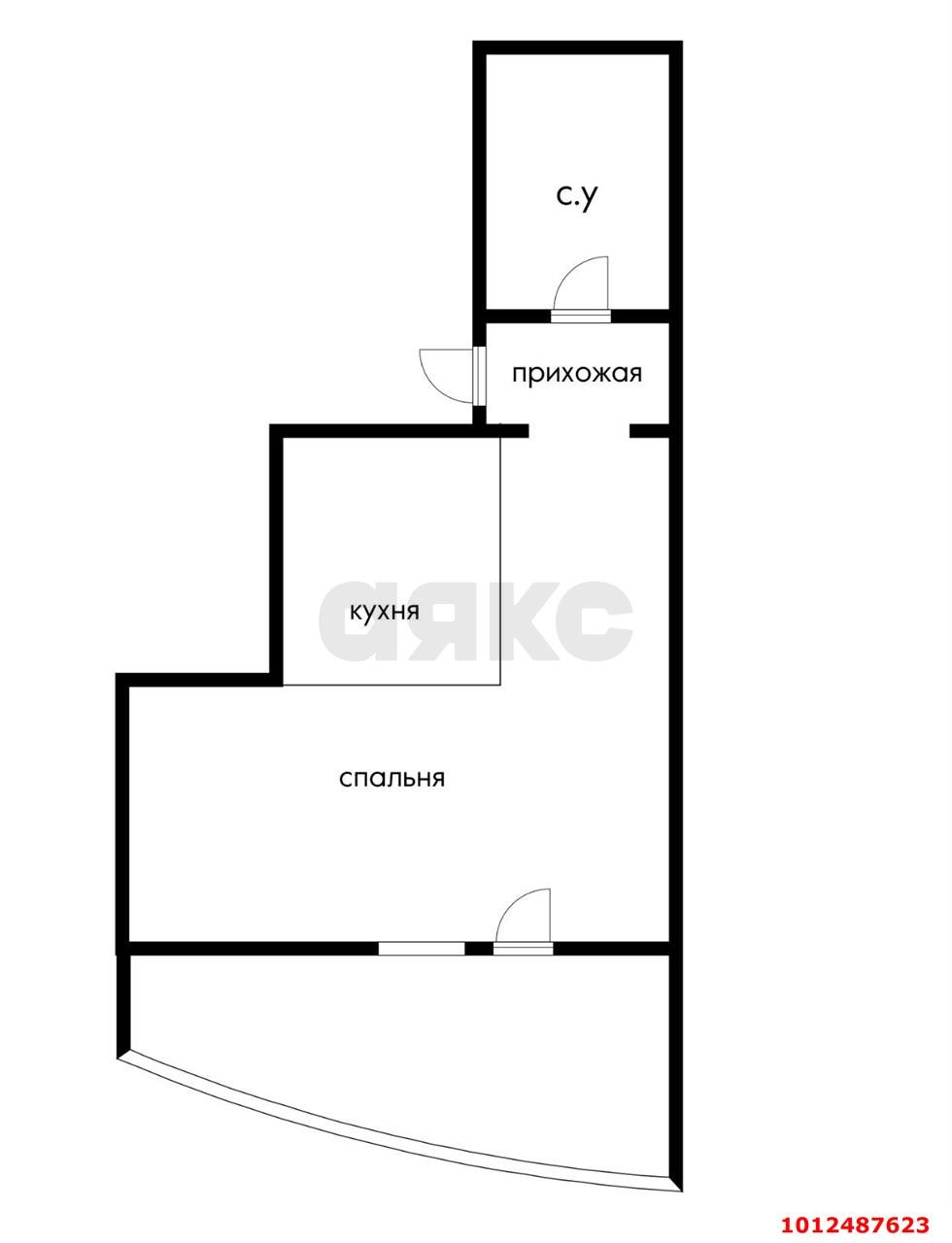 Фото №11: 1-комнатная квартира 40 м² - Краснодар, ЖК Губернский, ул. имени Героя Георгия Бочарникова, 12/2