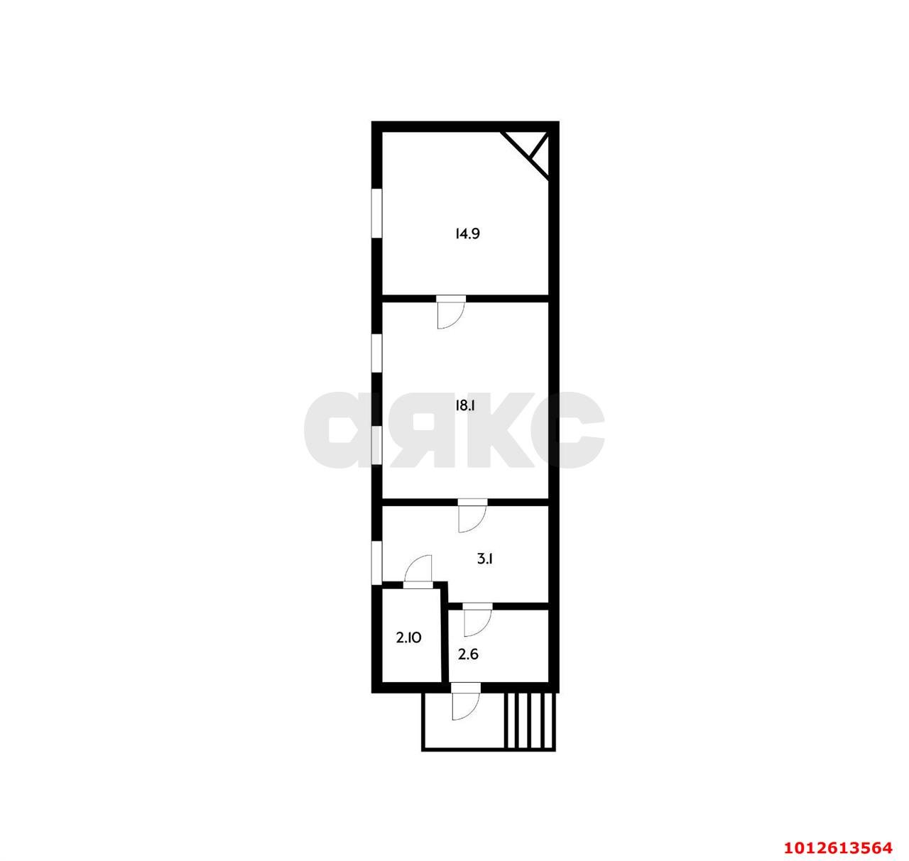Фото №16: Коммерция 45 м² - Краснодар, Западный внутригородской округ, мкр. Центральный, ул. Октябрьская, 105