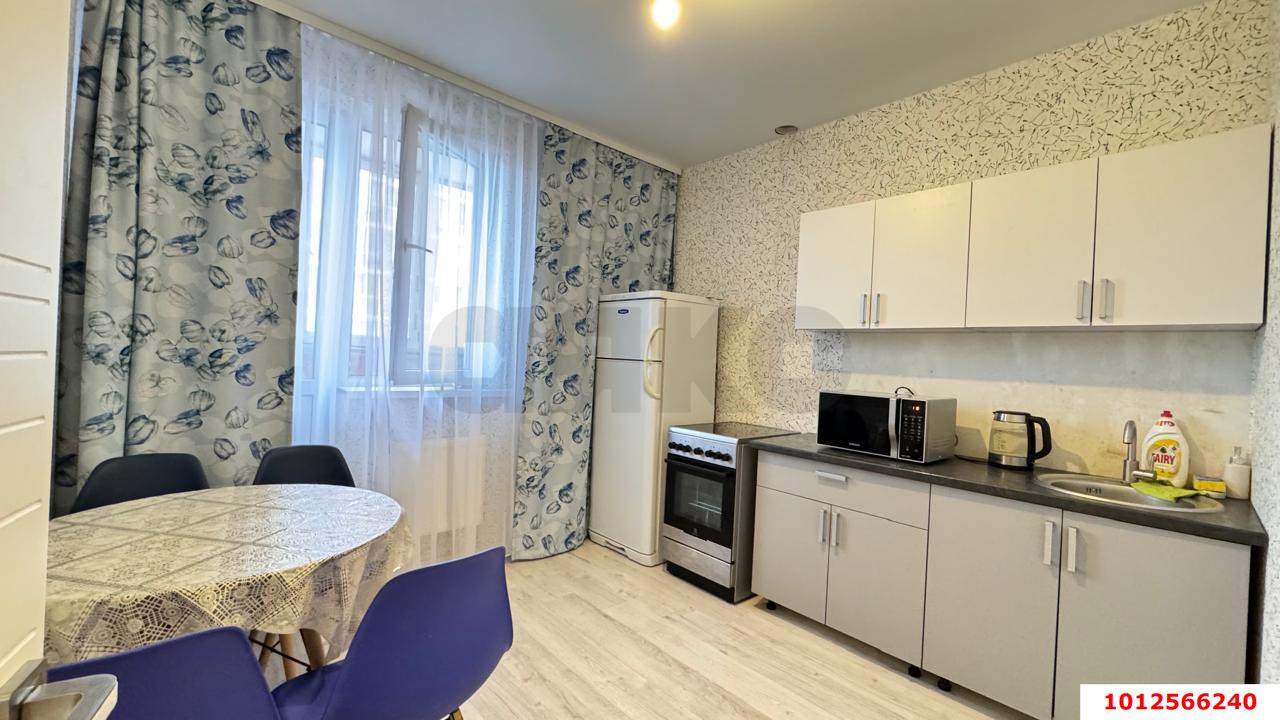 Фото №1: 1-комнатная квартира 34 м² - Краснодар, Прикубанский внутригородской округ, мкр. Славянский, ул. Заполярная, 35к11