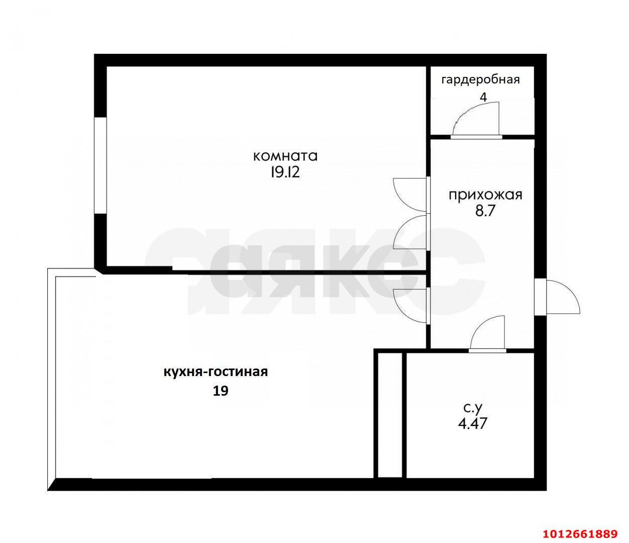 Фото №13: 1-комнатная квартира 51 м² - Краснодар, жилой комплекс Аврора, ул. имени Дзержинского, 95