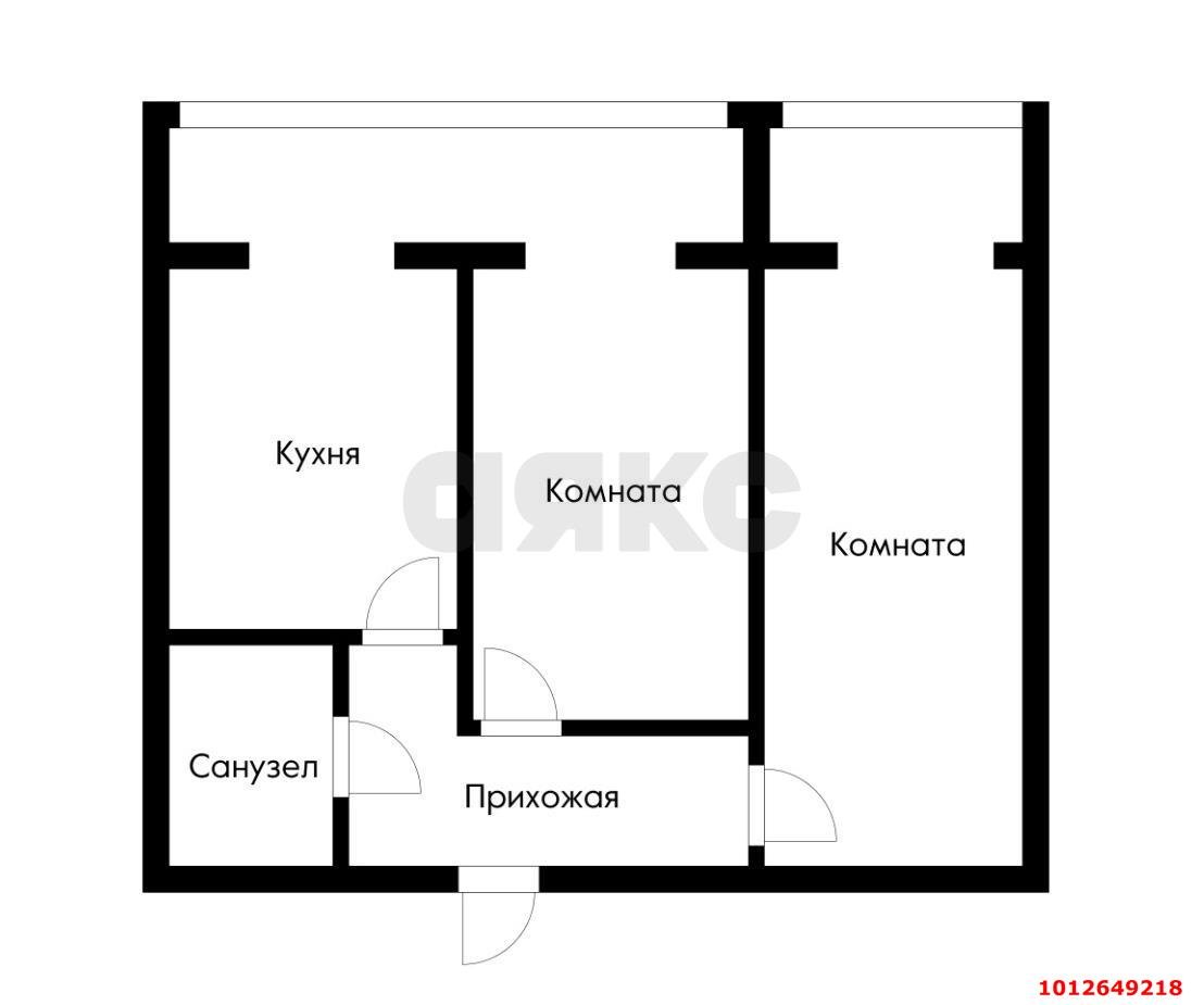 Фото №1: 2-комнатная квартира 79 м² - Краснодар, Музыкальный, ул. имени Мусоргского М.П., 3
