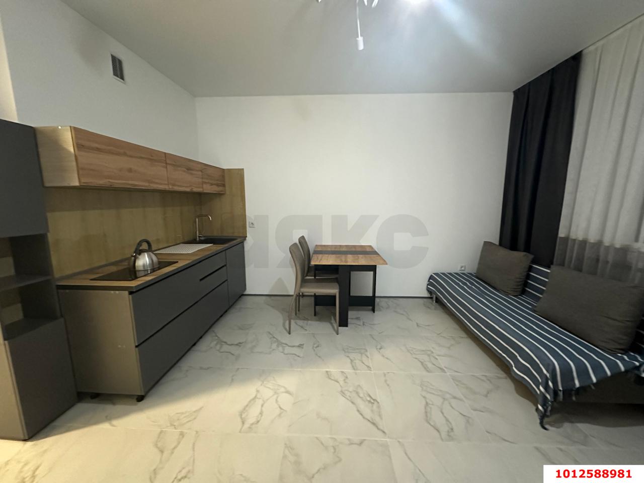 Фото №2: Студия 26 м² - Краснодар, жилой комплекс Дыхание, ул. Лётчика Позднякова, 2к13