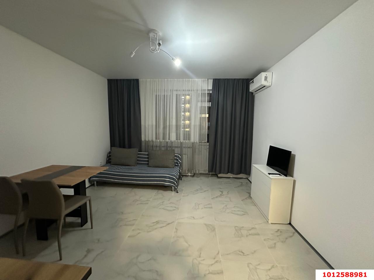 Фото №1: Студия 26 м² - Краснодар, жилой комплекс Дыхание, ул. Лётчика Позднякова, 2к13