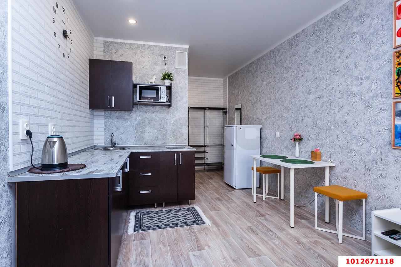 Фото №1: Студия 27 м² - Краснодар, Прикубанский внутригородской округ, Завод Радиоизмерительных Приборов, имени Петра Метальникова, мкр. жилой комплекс Инсити, ул. Евгении Жигуленко, 11/2