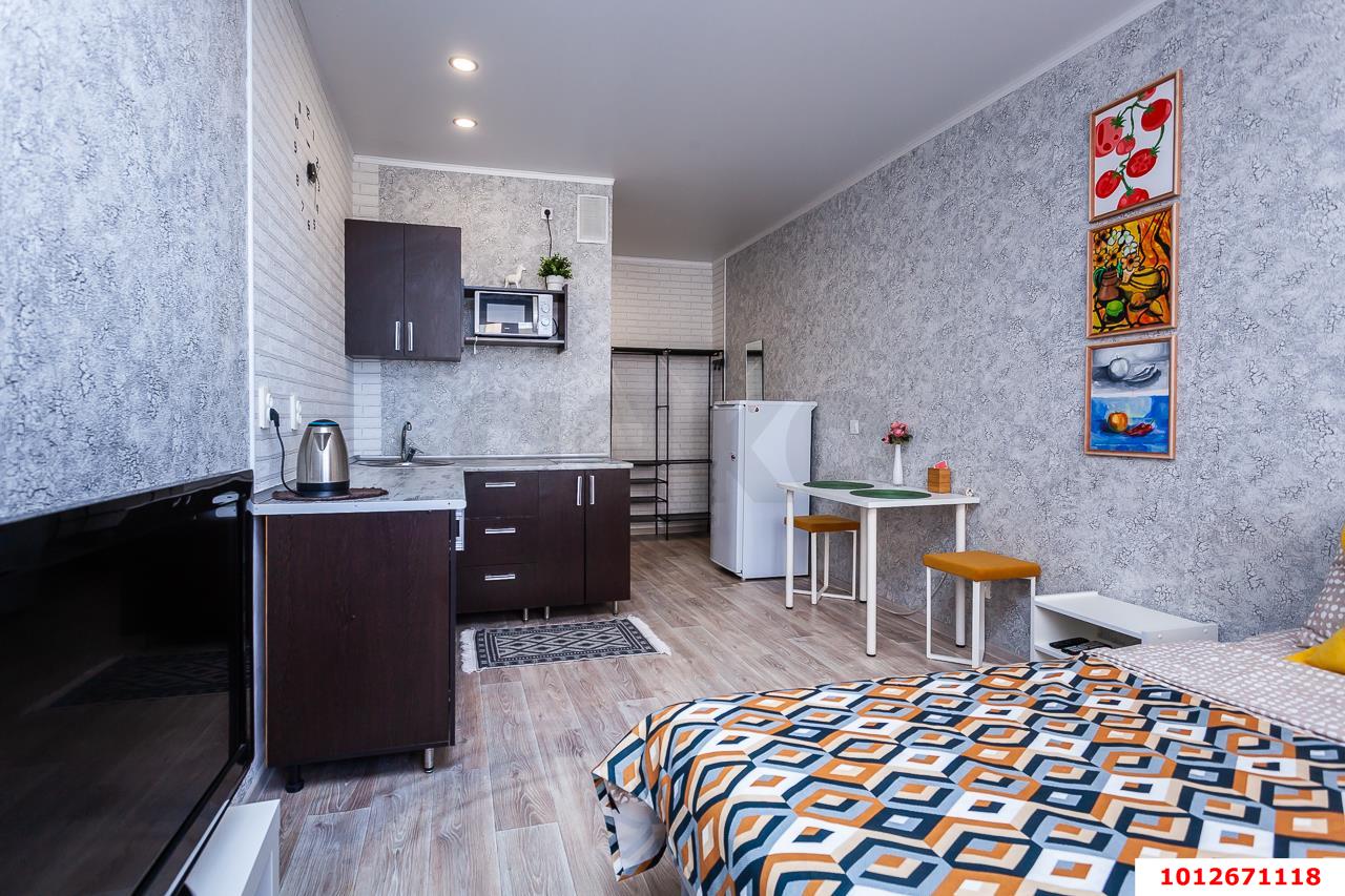 Фото №4: Студия 27 м² - Краснодар, Прикубанский внутригородской округ, Завод Радиоизмерительных Приборов, имени Петра Метальникова, мкр. жилой комплекс Инсити, ул. Евгении Жигуленко, 11/2