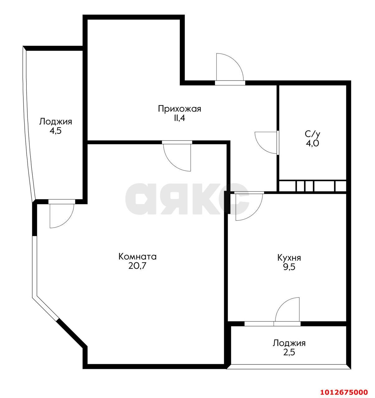 Фото №4: 1-комнатная квартира 49 м² - Краснодар, Пашковский, ул. Криничная, 128