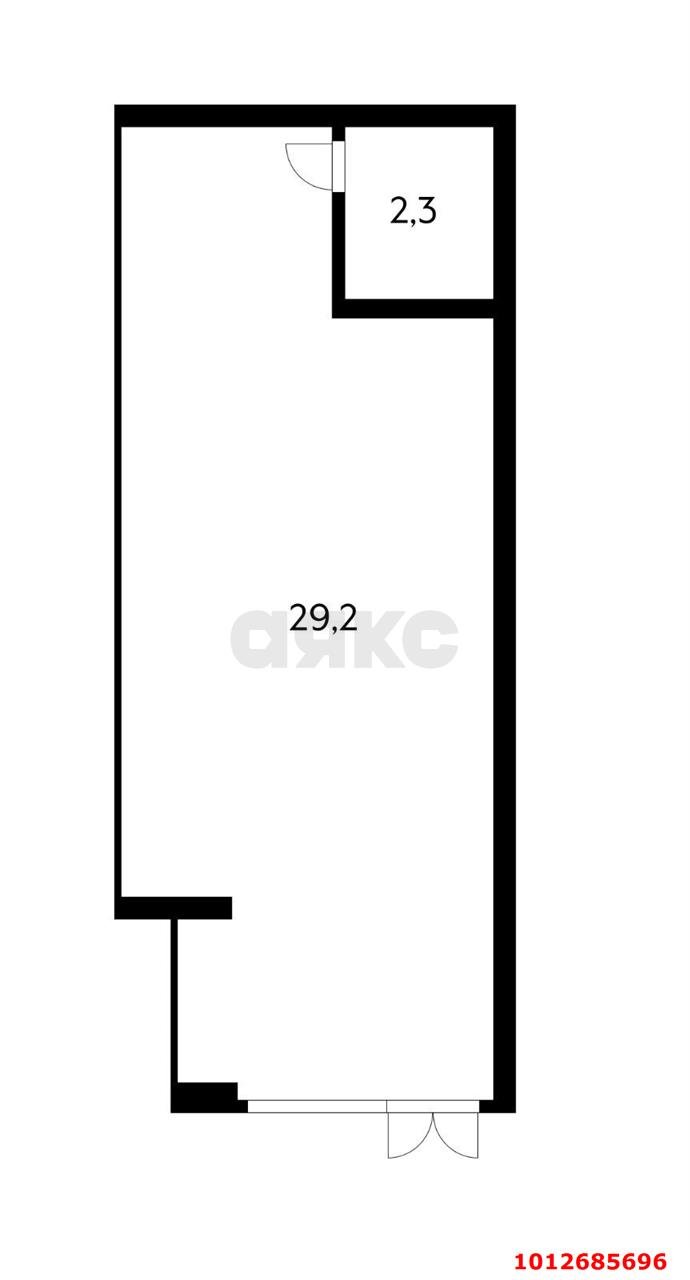 Фото №8: Торговое помещение 32 м² - Краснодар, Светлоград, ул. Красных Партизан, 1/4к11