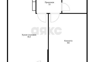 Фото №1: 1-комнатная квартира 35 м² - Краснодар, мкр. жилой комплекс Дыхание, ул. Лётчика Позднякова, 2к1