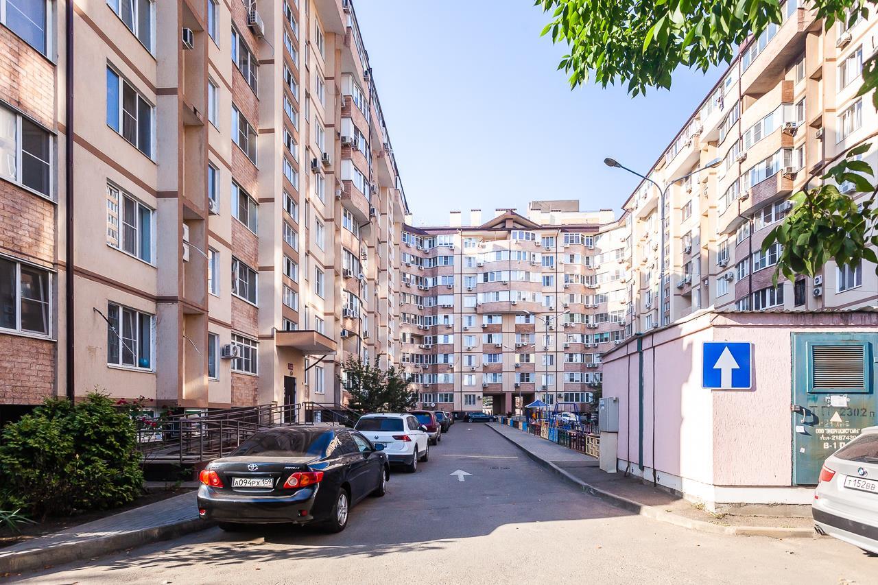 Фото №15: 1-комнатная квартира 43 м² - Краснодар, ЖК Зелёный Квартал, Карасунский внутригородской округ, Центральный внутригородской округ, Черёмушки, мкр. жилой комплекс Зелёный квартал, ул. Селезнёва, 4/10