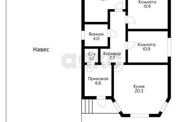 Фото №2: Дом 79 м² - Ленина, мкр. территория ДНТ Виктория, ул. Лучезарная, 60