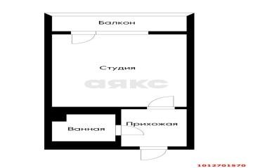 Фото №4: Студия 16 м² - Российский, мкр. Прикубанский внутригородской округ, ул. Заводовского, 20