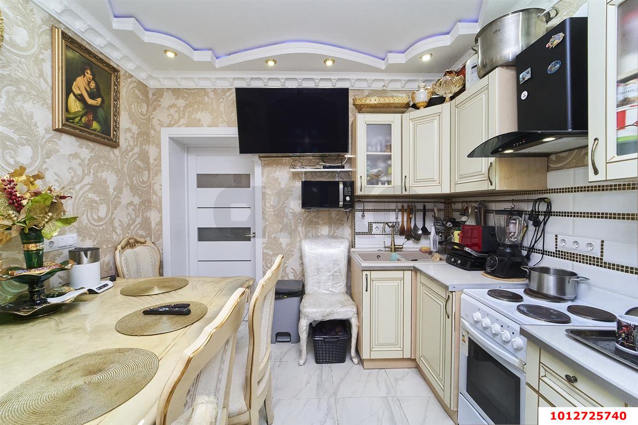 Фото №9: 1-комнатная квартира 40 м² - Краснодар, Прикубанский внутригородской округ, Музыкальный, мкр. ЖК Лучезарный, ул. Московская, 154к2