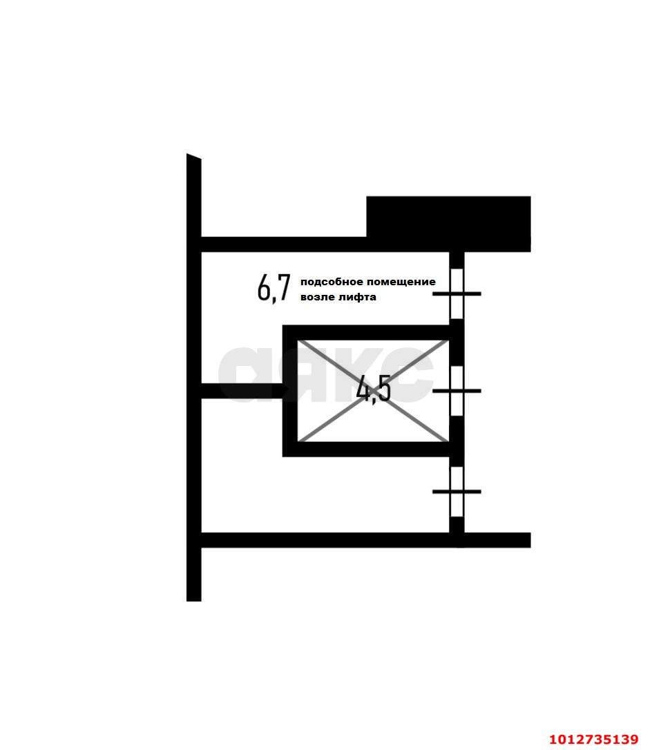 Фото №3: Офисное помещение 29 м² - Краснодар, Фестивальный, ул. имени Тургенева, 189/6