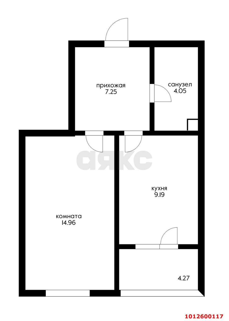 Фото №7: 1-комнатная квартира 35 м² - Краснодар, Прикубанский внутригородской округ, мкр. жилой комплекс Португалия, ул. Пиренейская, 10