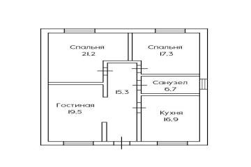 Фото №5: Дом 102 м² - Яблоновский, пр-д 2-й  Чапаева, 15