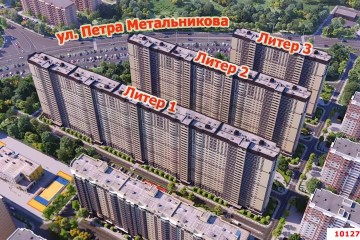 Фото №4: 2-комнатная квартира 55 м² - Краснодар, мкр. имени Петра Метальникова, ул. Петра Метальникова, 36