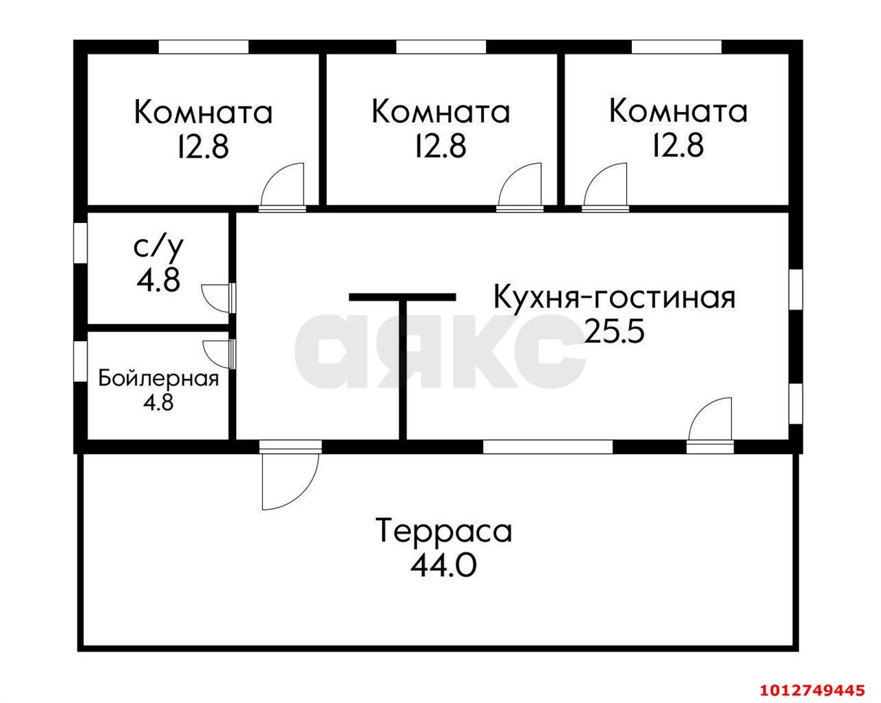 Фото №18: Дом 88 м² + 6.21 сот. - Елизаветинская, Строитель, ул. Вишнёвая