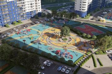 Фото №4: 1-комнатная квартира 34 м² - Краснодар, мкр. жилой комплекс Фонтаны, ул. Воронежская, 47/10