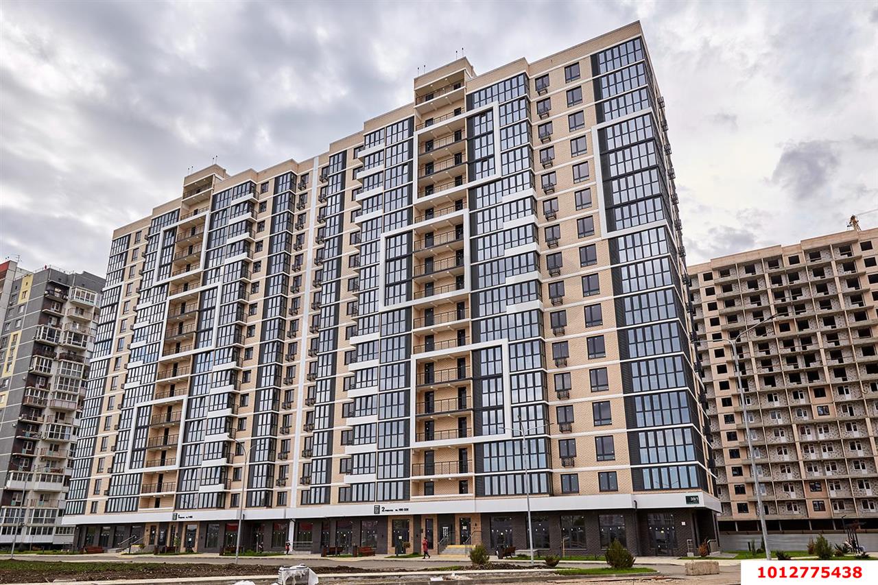 Фото №1: Студия 22 м² - Краснодар, Прикубанский внутригородской округ, мкр. жилой комплекс Зелёный театр, ул. Западный Обход, 39/1к2