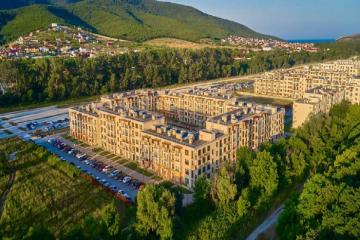 Фото №4: 1-комнатная квартира 34 м² - Сукко, мкр. жилой комплекс Холидей Хаус, ул. Мирная, 9к1