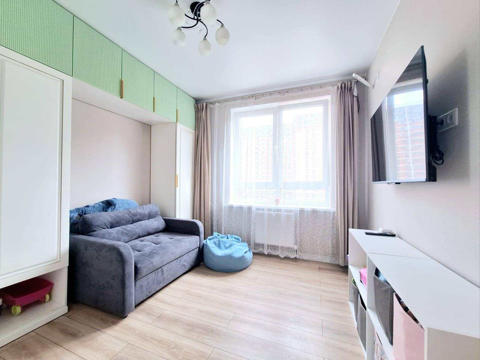 Фото №3: 2-комнатная квартира 50 м² - Краснодар, Прикубанский внутригородской округ, мкр. жилой комплекс Самолёт-2, ул. Западный Обход, 57к2