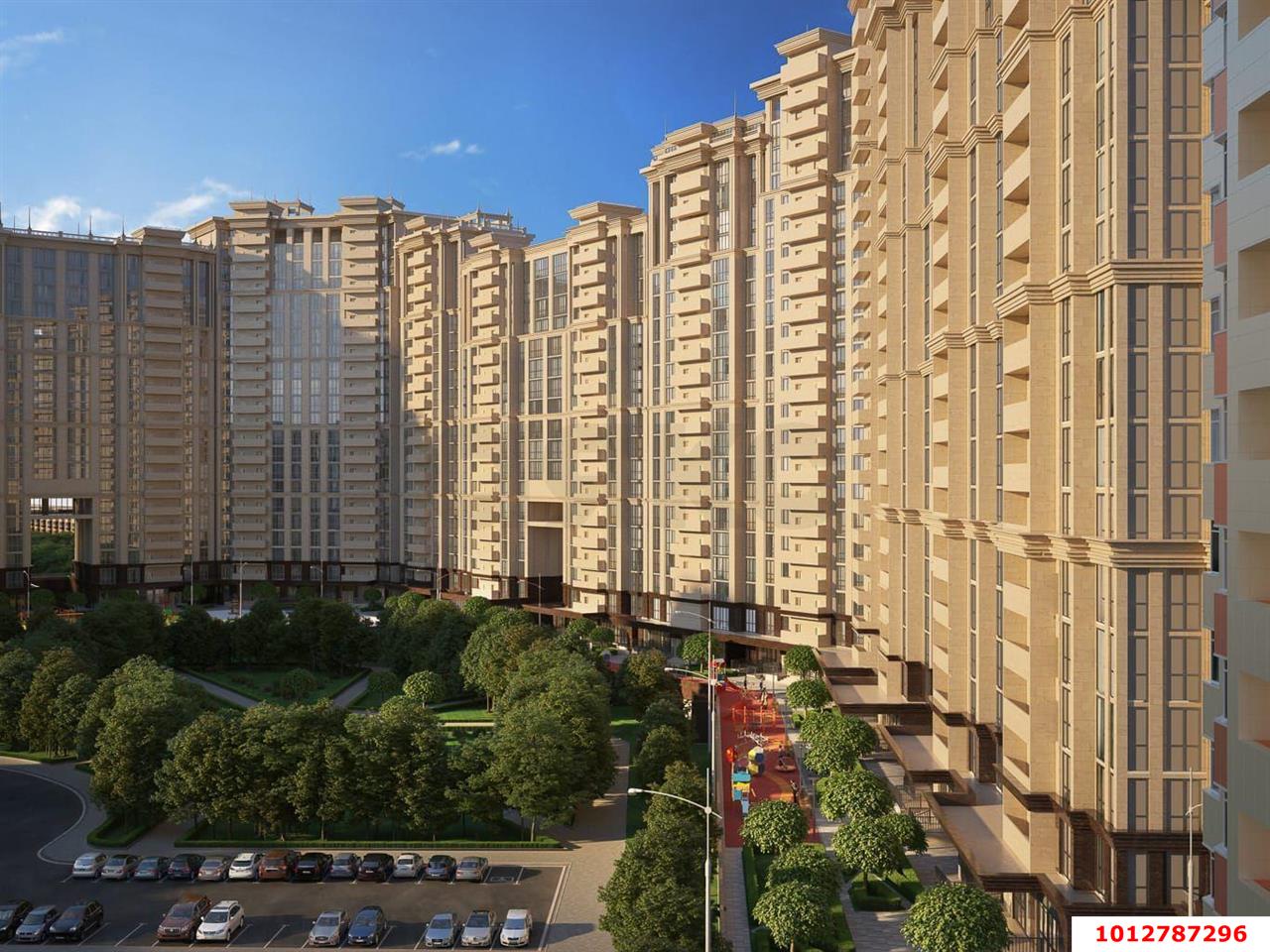 Фото №5: 2-комнатная квартира 69 м² - Краснодар, Школьный, Прикубанский внутригородской округ, Круглик, мкр. жилой комплекс Сердце, ул. Школьная, 1