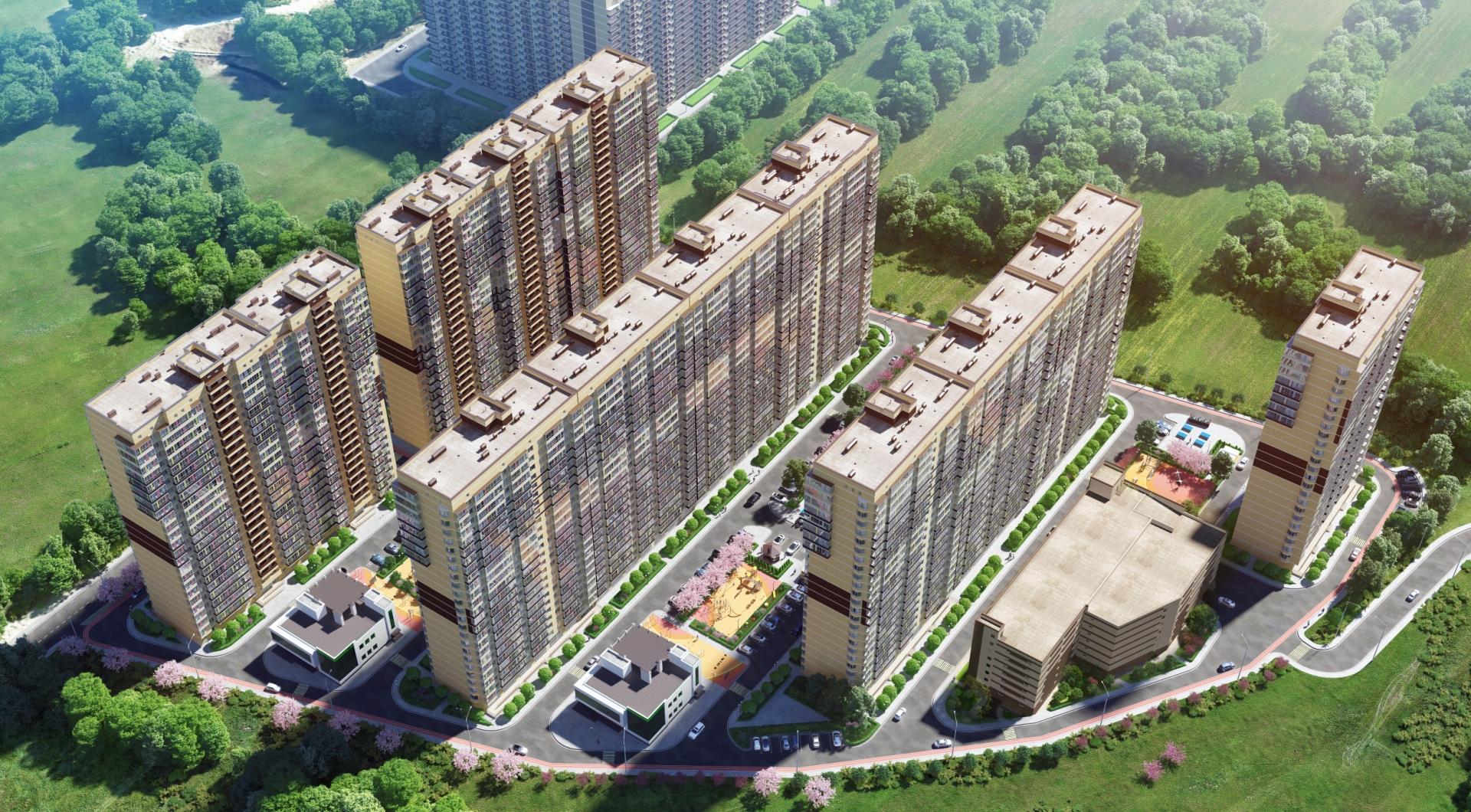 Фото №6: 2-комнатная квартира 62 м² - Краснодар, ЖК Абрикосово, Прикубанский внутригородской округ, мкр. жилой комплекс Абрикосово, ул. имени Героя Георгия Бочарникова, 4к2