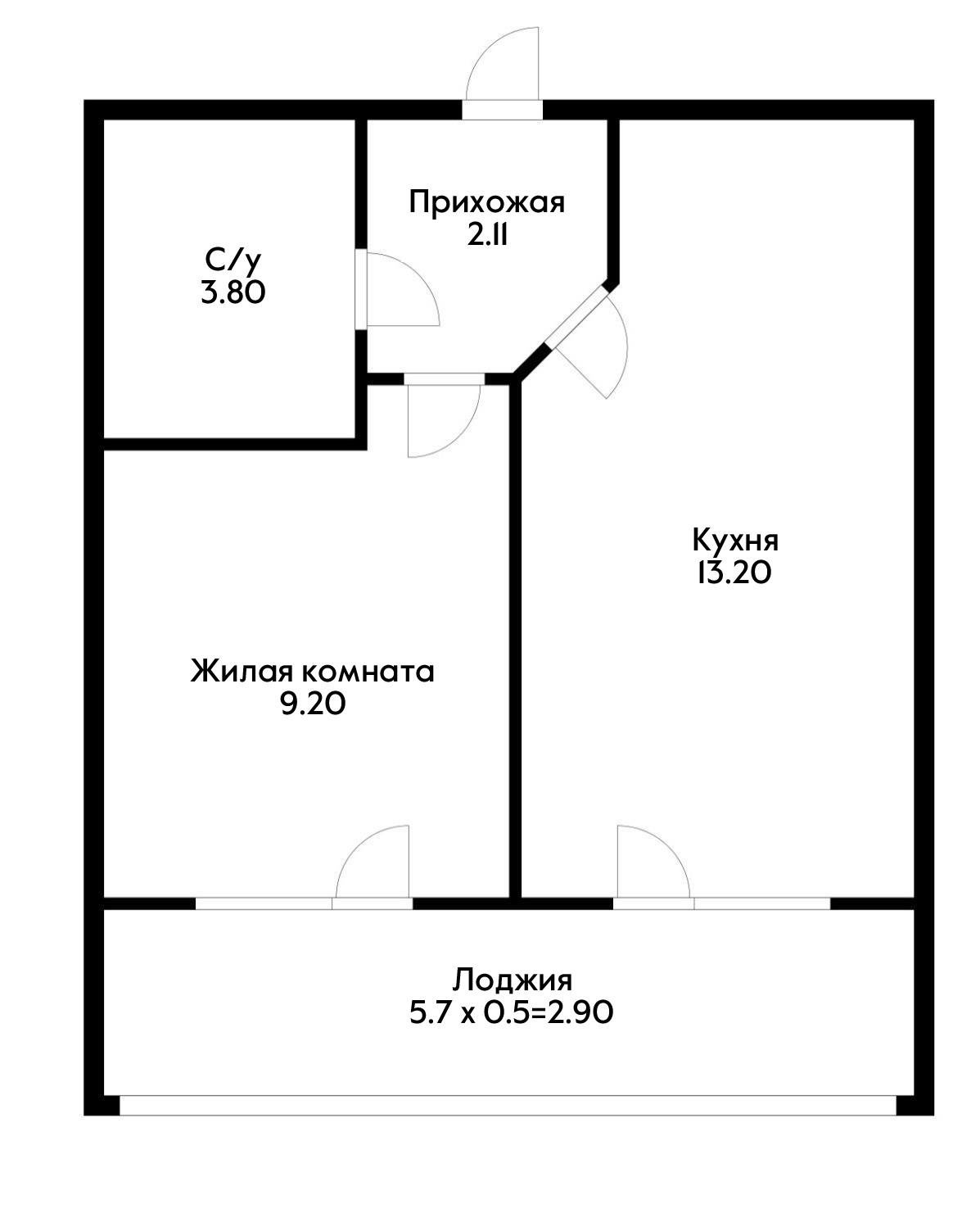 Фото №2: 1-комнатная квартира 34 м² - Краснодар, Прикубанский внутригородской округ, Завод Радиоизмерительных Приборов, жилой комплекс Лучший, мкр. имени Петра Метальникова, ул. Петра Метальникова, 38