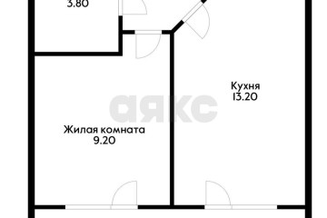 Фото №2: 1-комнатная квартира 34 м² - Краснодар, мкр. имени Петра Метальникова, ул. Петра Метальникова, 38