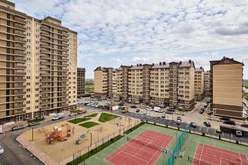 Фото №1: Студия 24 м² - Краснодар, мкр. жилой комплекс Дыхание, ул. Лётчика Позднякова, 2к17