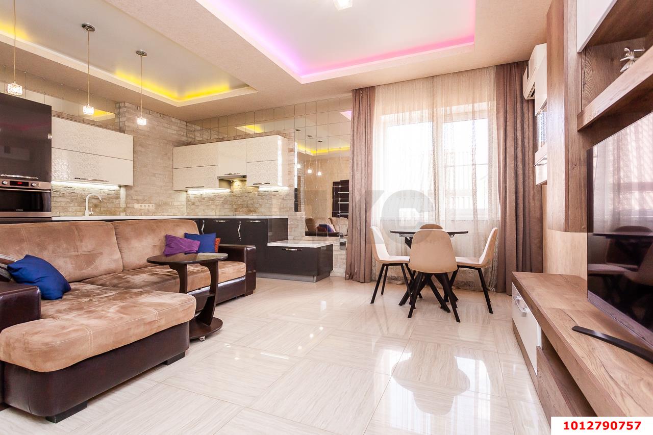 Фото №3: 2-комнатная квартира 72 м² - Краснодар, Прикубанский внутригородской округ, мкр. Музыкальный, ул. Гомельская