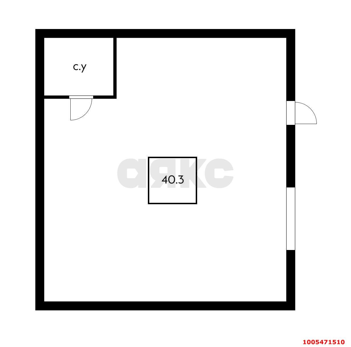 Фото №7: Коммерция 40 м² - Краснодар, Прикубанский внутригородской округ, Завод Радиоизмерительных Приборов, мкр. Музыкальный, ул. имени Ф.И. Шаляпина, 33