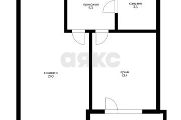 Фото №2: 1-комнатная квартира 43 м² - Краснодар, мкр. жилой комплекс Версаль, ул. Черниговская, 1