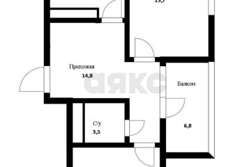 Фото №1: 2-комнатная квартира 64 м² - Краснодар, мкр. жилой комплекс Империал, ул. Бородинская, 137к2